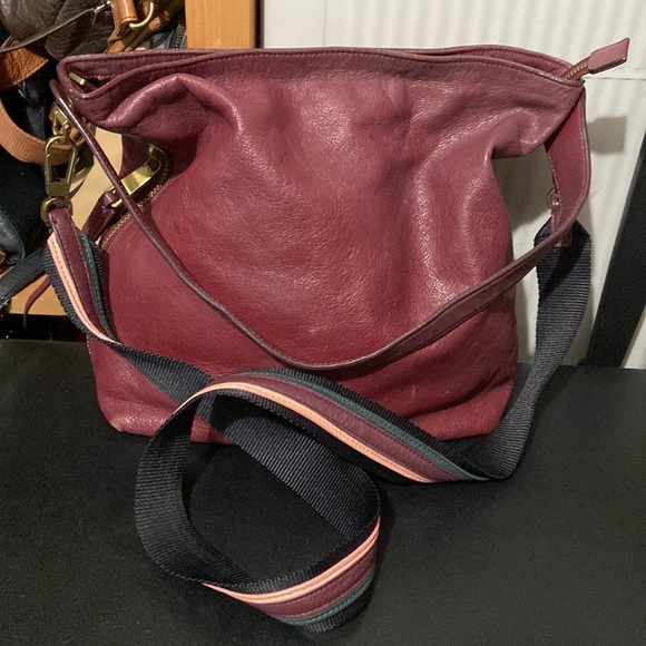 Fossil Bags Fossil Leather Crossbody Guitar Strap Purse Poshmark